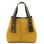 TL Bag - Leather shopping bag - Yellow