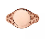 Links of London

Timeless Engravable Signet Ring rrp £130

SIZE: N

Sterling Silver with 18ct Rose Gold Vermeil overlay 

Special Memory
Evoke special memories you both share with a personalised ring

Just add custom engraving with either a special number or initial to create a truly personal gift that will be treasured for many years to come. Engraved rings are always a timeless choice and will add a unique spin to your daily style

The Timeless 18ct Gold Vermeil signet ring never fails to deliver standout style. Boasting impressive craftsmanship, it features a bespoke openwork design inspired by the iconic face of London’s Big Ben. For an extra special finish, simply add a special initial or number to the centre of this engraved ring. Crafted in polished 18ct gold vermeil, it is ideal for everyday wear and makes a perfect personalised gift.


