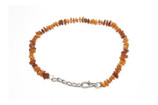 A natural Repellent of Fleas and Ticks: Baltic amber is nature's way of protecting your buddy. Handcrafted from premium quality raw amber gems, an amber collar effectively repels Fleas, Ticks and Lice as your pet roams outdoors. A natural alternative to chemicals, these adorable collars also give your Dog or Cat a classy look!
Amber contains an aromatic substance called Terpines. Terpines produces a resinous aroma which derives from the friction of the amber with the fur, in which  it affects the Tick in a negative way. These resinous aromatic Terpines being released is what repels the Ticks and Fleas.
Amber has an electrical resistance and is constantly supercharging electrostatically through friction with the fur of the animal. This static electricity charge is not noticeable to your pet, but is actively repelling the Tick. As the Tick jumping on the fur the electric shock generated by the amber stone(s) causes it to fall off.
 