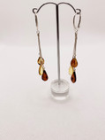 Baltic Amber Sterling Silver Earring 3 colours