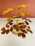 Baltic Amber Tree Handmade 
72 Amber Stone