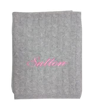 personalized cashmere baby blanket