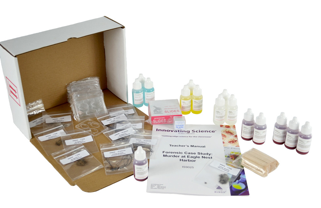 Forensics Case File Murder at Eagle Nest Harbor Forensic Science Kit