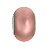 Swarovski Elements Rose Peach Pearl Charm Bead