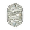 Swarovski Elements Crystal Silver Shade Briolette Crystal Charm Bead