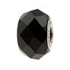 Swarovski Elements Jet Black Briolette Crystal Charm Bead