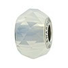 Swarovski Elements White Opal Briolette Crystal Charm Bead