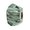 Swarovski Elements Indian Sapphire Helix Crystal Charm Bead