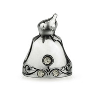 "Dream Couture" Bridal Gown Charm-Sterling Silver