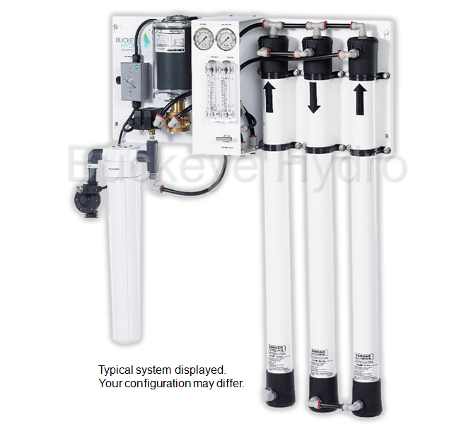 Commercial Ro System 1000 Gpd Buckeye Hydro