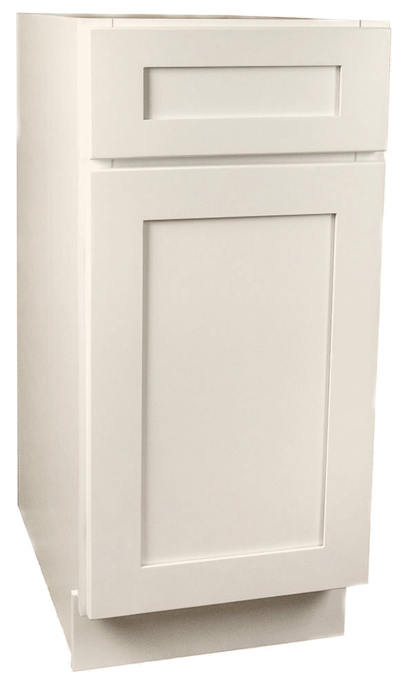Arcadia Linen Shaker Small Base Cabinet With 15 Inch Door Drawer