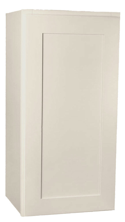 Small Single Door Arcadia Linen Shaker Wall Cabinet - 21 ...