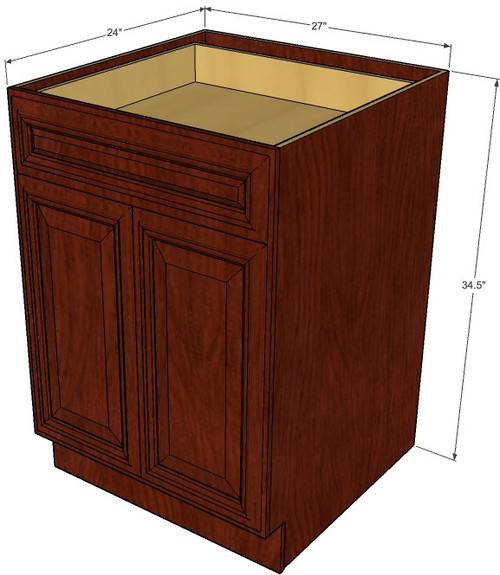 Brandywine Maple Medium Base Cabinet With Double Doors Single
