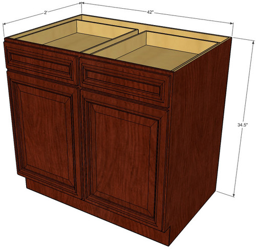 Brandywine Maple Large Base Cabinet with Double Doors ...