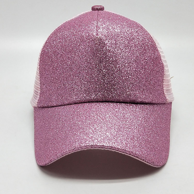glitter baseball hats