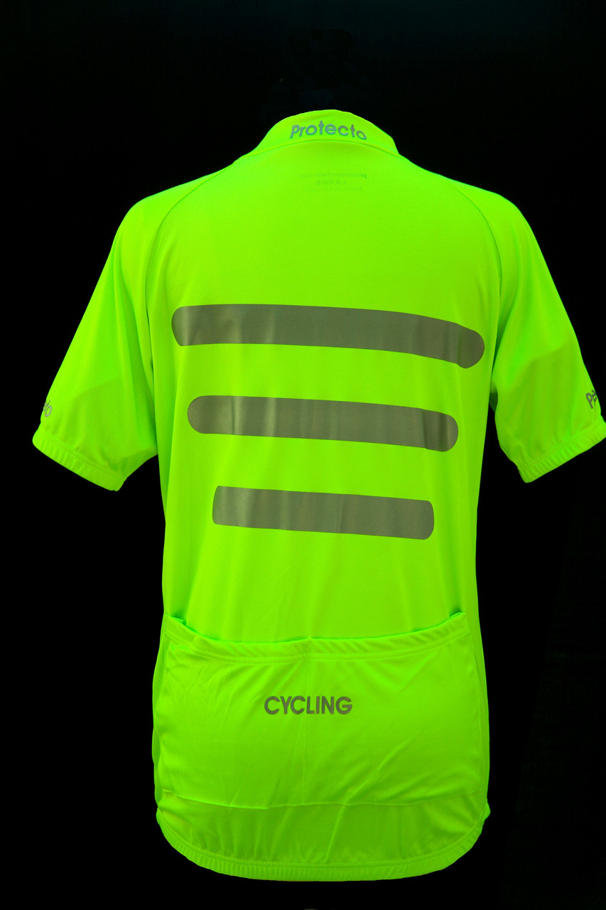 reflective bike jersey