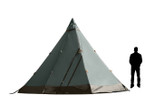 Safir 9 Light tent rendering with person for perspective
