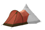 Tent Porch 7 - Light (Comfort) closed