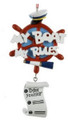 "My Boat, My Rules" Captain's Rules Ornament