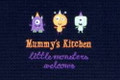 "Mummy's Kitchen, Little Monsters Welcome" 18 x 27 Halloween Kitchen Towel