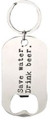 "Save Water, Drink Beer"

Iron Key Chain Bottle Opener

Approximately 1 3/4"x 4 1/2"
