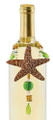 Starfish Wine Bottle Jewelry Decor
