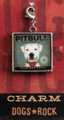 Pitbull Coffee Co. Bold Dog Roast Purse Charm, Zipper Pull, Bracelet, Pet Collar