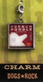 Dogs Rock "French Poodle Coffee Co" Charm or Zipper Pull