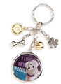 "I Love my Poodle" Who's Your Doggy Charm Key Chain