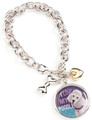 "I Love my Poodle" Who's Your Doggy Charm Bracelet
