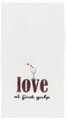 18" x 27" Embroidered Kitchen Towel "Love At First Gulp"
