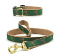 Arcadia Pheasant Premium Ribbon Dog Collar by Up Country
