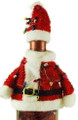 Ugly Santa Sweater Wine Bottle Toppers