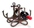 Cast Iron Anchor Wine Bottle Holder by SPI