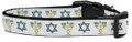 Jewish Traditions Premium Ribbon Dog Collar