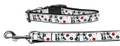 French Love French Bulldog Premium Ribbon Dog Collar