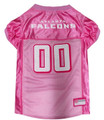 CLOSEOUT SALE!! Officially Licensed Atlanta Falcons Pink Football Jersey for Pets