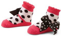 Zoey Mary Jane Socks with Grosgrain Bow by Mud Pie