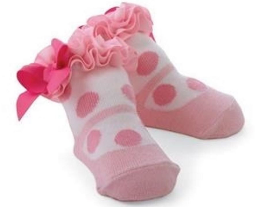 baby girl socks with ruffles