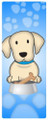 Yellow Labrador Love Your Breed Lenticular Bookmark
