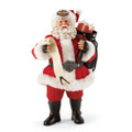 Rebel Santa decked out in his Buckles & Fringe Harley Davidson
