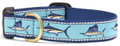 Marlin Swordfish Sailfish Premium Ribbon Dog Collar