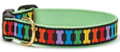 Rainbones Rainbow Bones Premium Ribbon Pet Dog Collar