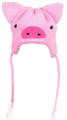 Pink Pig Comfortable Warm Acrylic Hat for Dogs and Cats by Worthy Dog 