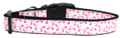 Pink Ribbon Breast Cancer Awareness Premium Ribbon Dog Collar