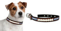 Officially Licensed NFL San Diego Chargers Classic Leather Dog Collar Size Small
