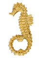 Tropical Gold Tone Seahorse Bottle Opener by Gallerie II