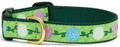 Multicolored Hydrangeas Premium Ribbon Dog Collar
