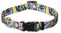 Colorful Surfboards Dog Collar by Yellow Dog Design
