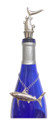 Shark Tail Bottle Stopper and Wine Shark Bottle Necklace Set